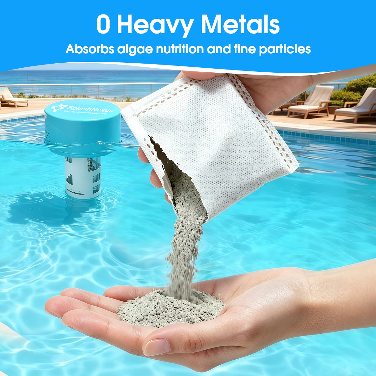 SplashNexus FloatDose 6 Ultra  Pool Chlorine Floater & Dispenser